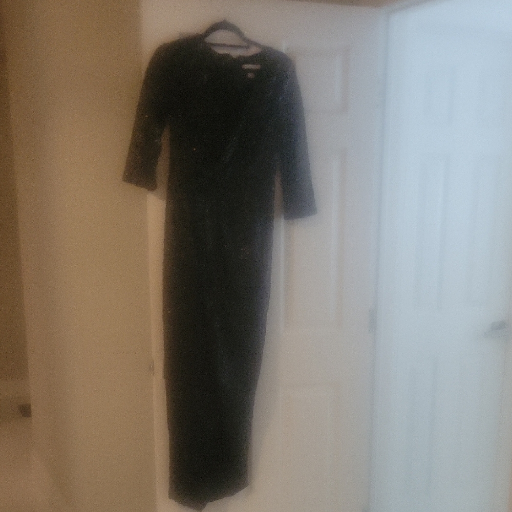 Jessica Simpson Black Long Sleeve Dress